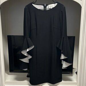 Black Dress with Fun Bell Sleeves